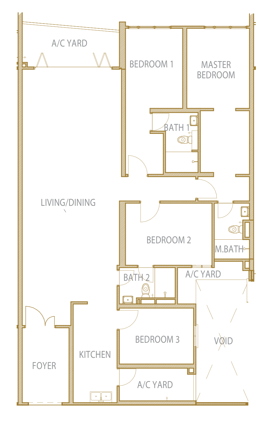 Type E floor plan, labelled 2,056 sq ft; indicative.