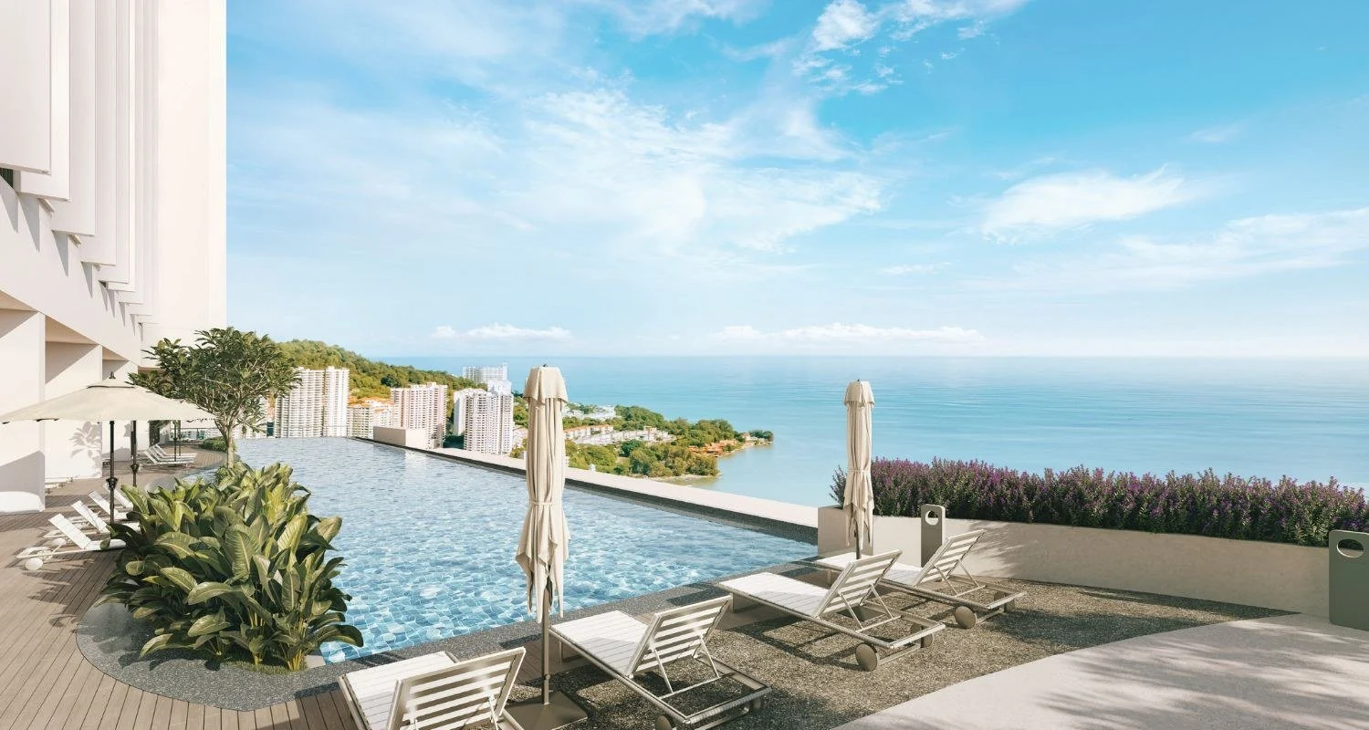 Waterstone Penang — pool and facilities