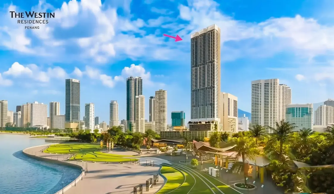 The Westin Residences Penang — Gurney Bay waterfront